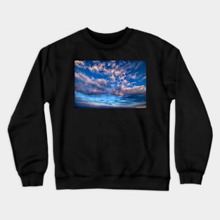 Colorful Clouds Near Sunset Crewneck Sweatshirt